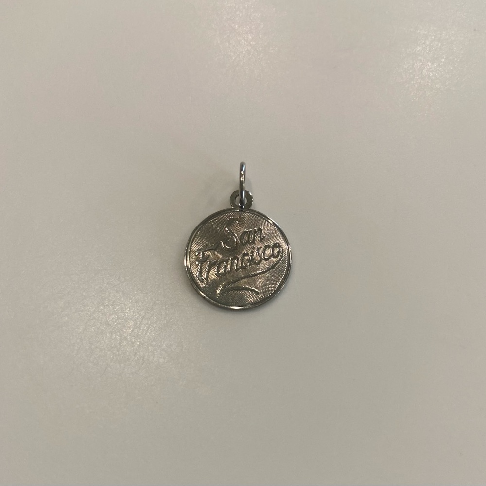 Vintage Sterling Silver San Francisco Charm